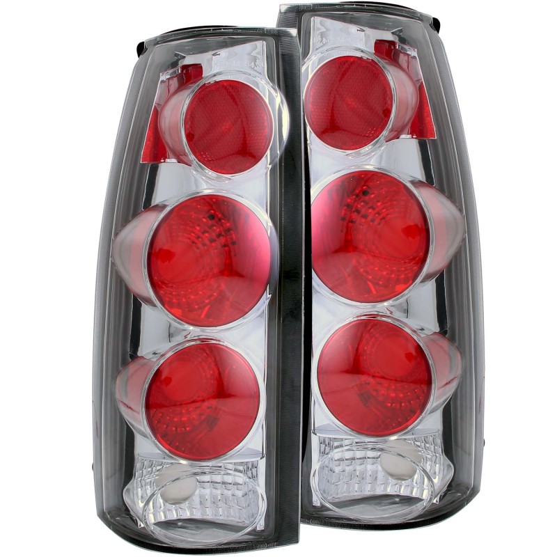 ANZO 1999-2000 Cadillac Escalade Taillights Smoke 3D Style thumbnail 5