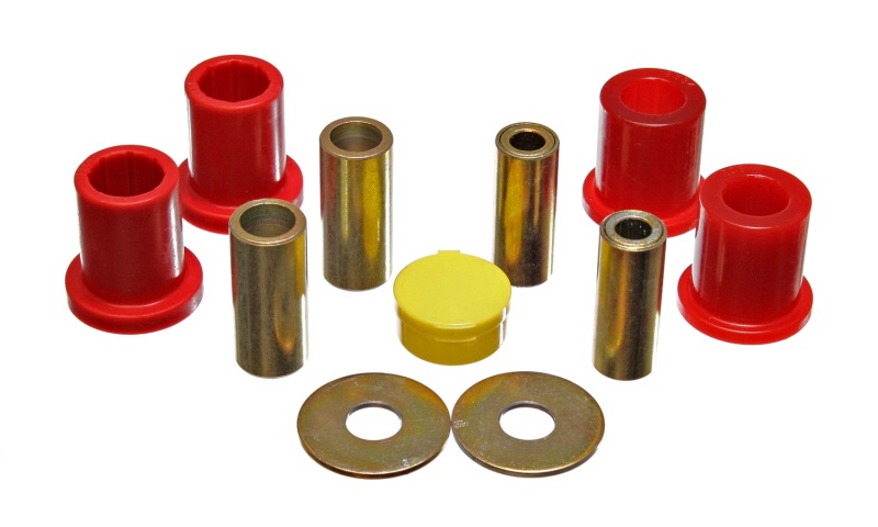 Energy Suspension 97-01 Ford Escort ZX2 Red Front End Control Arm Bushing Set thumbnail 3