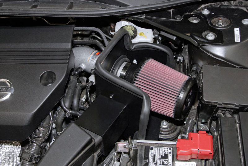 K&N 69 Series Typhoon Performance Intake Kit - Silver for 13-14 Nissan Altima 2.5L L4 thumbnail 8