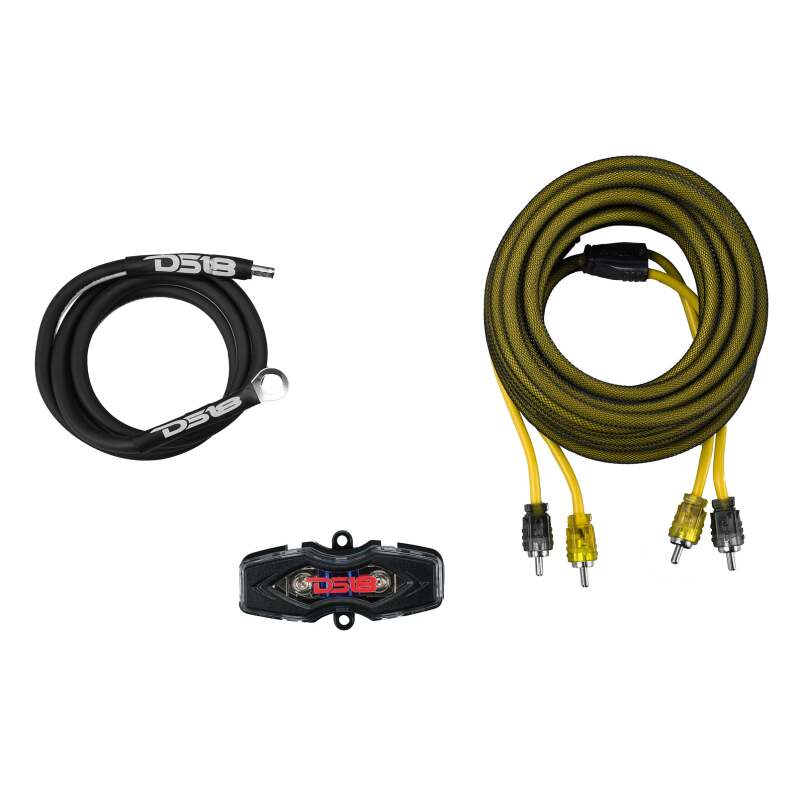 DS18 8-GA Amplifier Install Kit Advance- Yellow thumbnail 4