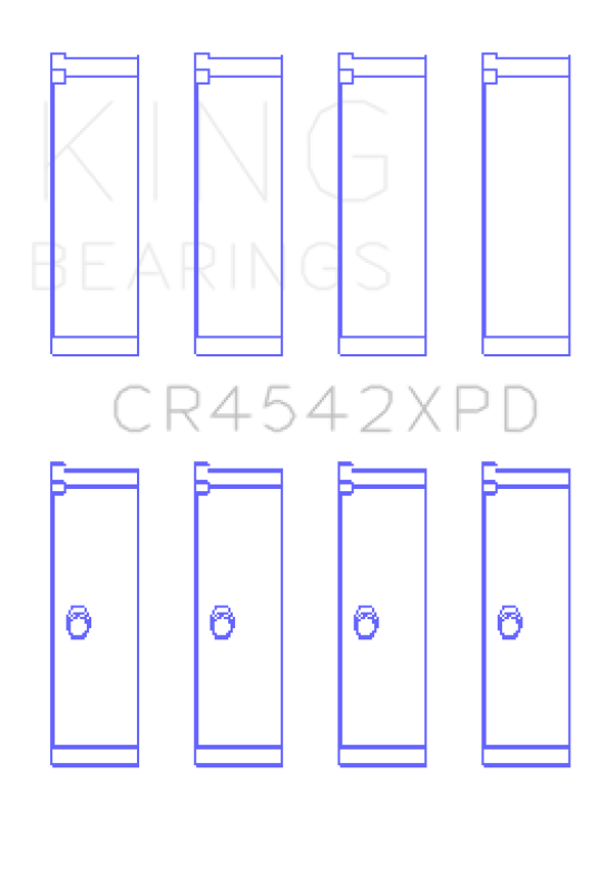 KING Performance Rod Bearings