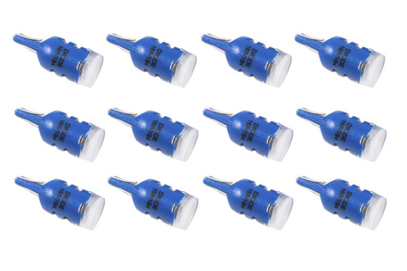Diode Dynamics 194 LED Bulb HP5 LED - Blue Set of 12 thumbnail 2