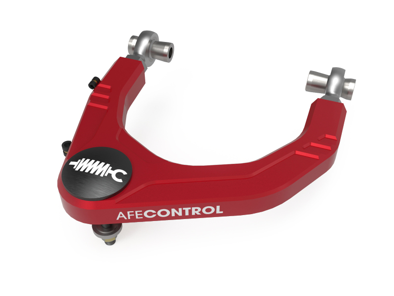 aFe Control 05-23 Toyota Tacoma Upper Control Arms - Red Anodized Billet Aluminum thumbnail 9