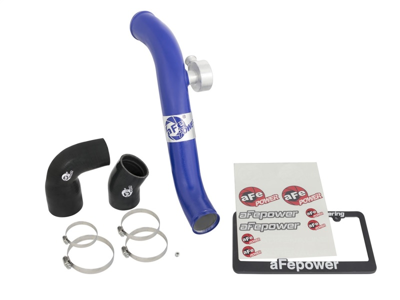 aFe Bladerunner Intercoolers I/C (Hot Side) - Blue 15-16 Ford Mustang L4-2.3L (t) thumbnail 7