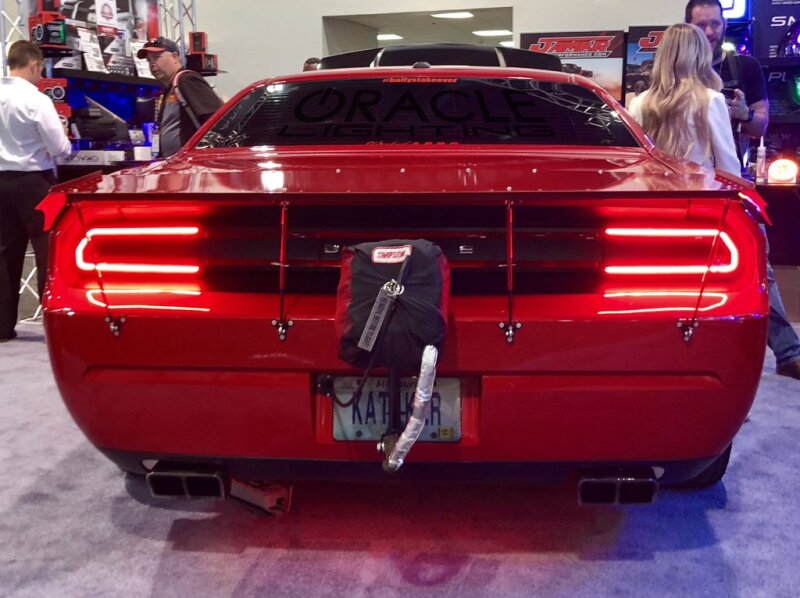 Oracle Dodge Challenger 08-14 LED Waterproof Afterburner Kit - Red thumbnail 9