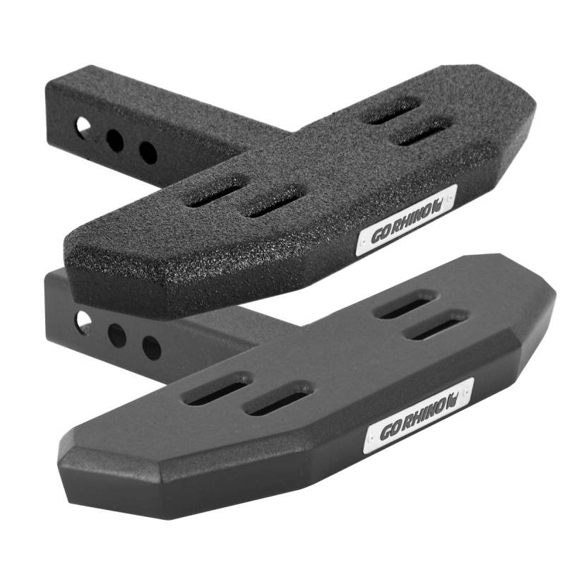 Go Rhino RB30 Slim Hitch Step - 17in. Long / Universal (Fits 2in. Receivers) - Bedliner Coating thumbnail 8