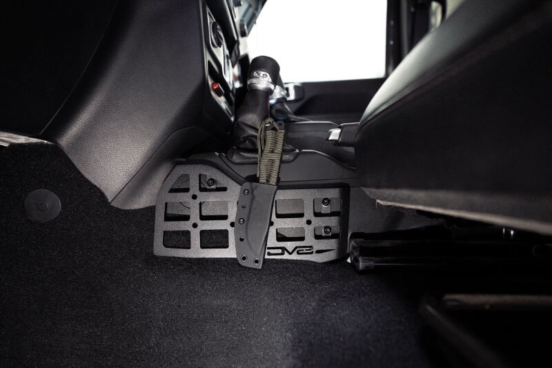 DV8 Offroad 18-23 Jeep Wrangler Center Console Molle Panels thumbnail 7