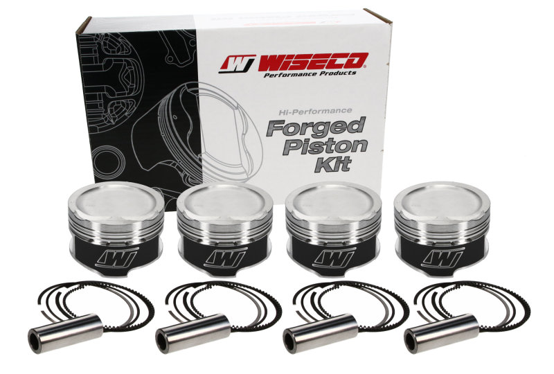 Wiseco Volks 2.0 9A 16v Dished -11cc Turbo 83mm Piston Shelf Stock Kit thumbnail 7