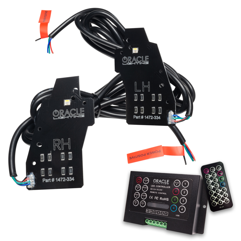 Oracle 20-22 Ford Explorer Dynamic RGB Headlight DRL Kit - - w/ 2.0 Controller thumbnail 2