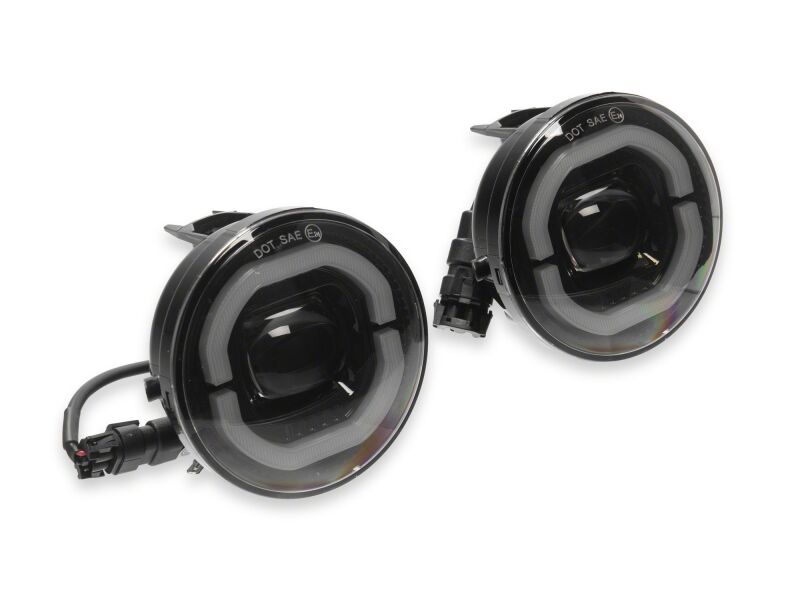 Raxiom 05-11 Toyota Tacoma LED Halo Fog Lights- Amber thumbnail 4