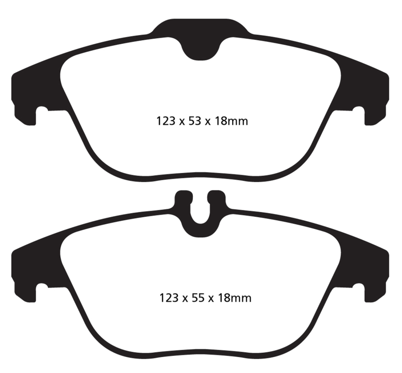 EBC S9 Brake Pad and Rotor Kit (1x ebcUSR7396, 1x ebcDP42012R) thumbnail 7