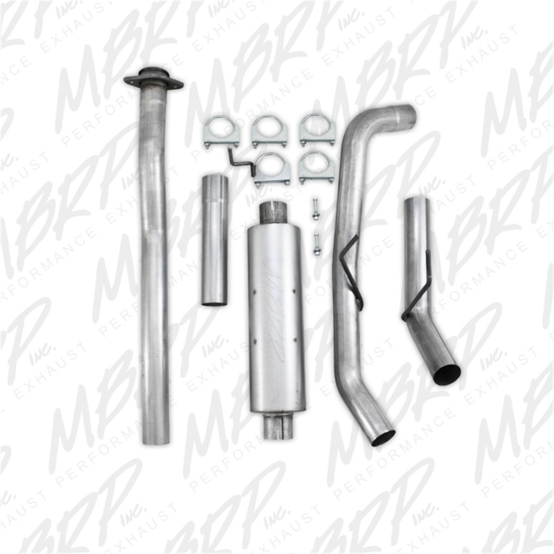 MBRP 2011-2014 Ford F150 V6 EcoBoost 3in Cat Back Single Side AL P Series Exhaust thumbnail 3