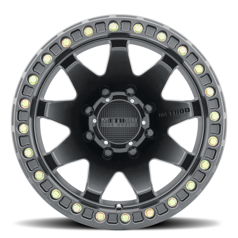 METHOD WHEELS MR108 17X9 8x170 -44MM MATTE BLACK WHEEL