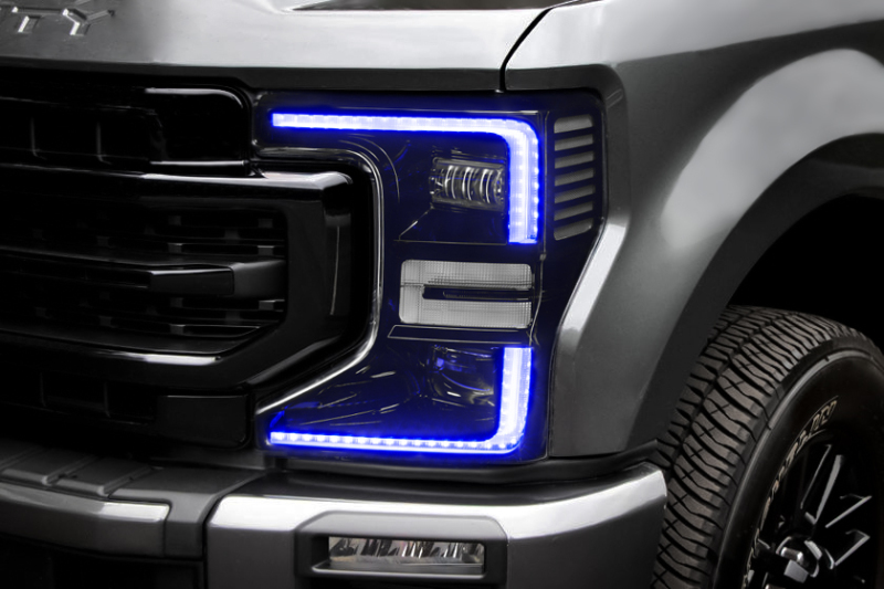 Oracle 2022 Ford F250/350 Super Duty Dynamic ColorSHIFT Headlight DRL Kit w/Switchback thumbnail 8
