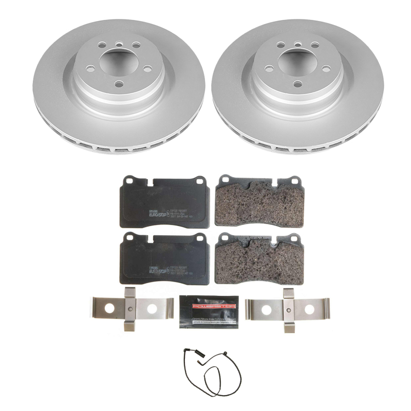 Power Stop 06-09 Land Rover Range Rover Front & Rear Euro-Stop Brake Kit (1x psbESK5624, 1x psbESK5424) thumbnail 7