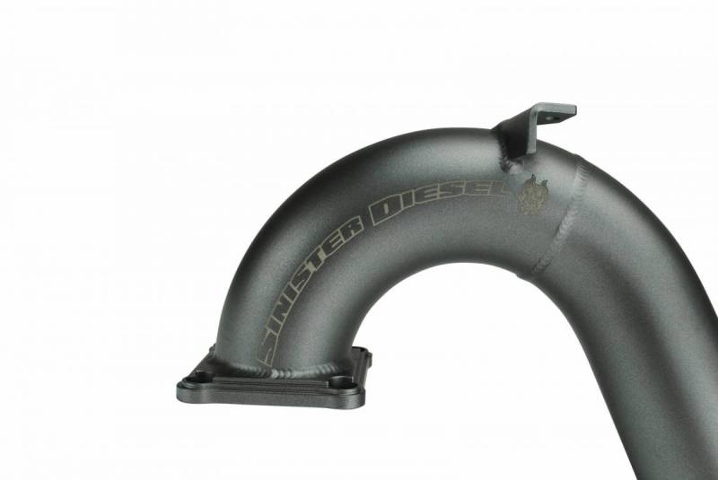 Sinister Diesel 03-07 Dodge Cummins 5.9L Intake Elbow - Grey thumbnail 2