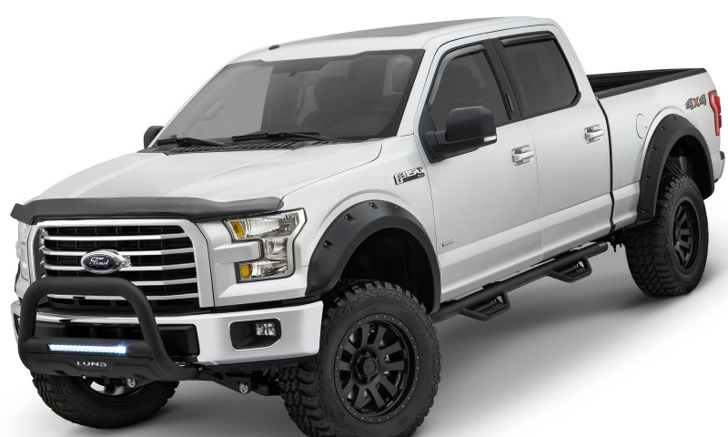 Lund 2019 Ford Ranger Crew Cab Terrain HX Step Nerf Bars - Black thumbnail 7