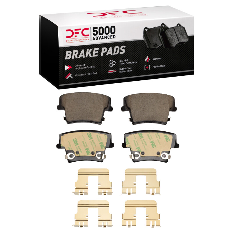 DFC 05-23 Chrysler 300 Front & Rear Rotors with 5000 Advanced Brake Pads w/Hardware (Bundled Kit) thumbnail 2
