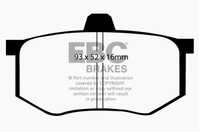 EBC S20 Brake Pad and Rotor Kit (1x ebcUD1001, 1x ebcRK7642, 1x ebcRK7643, 1x ebcUD1368) thumbnail 5