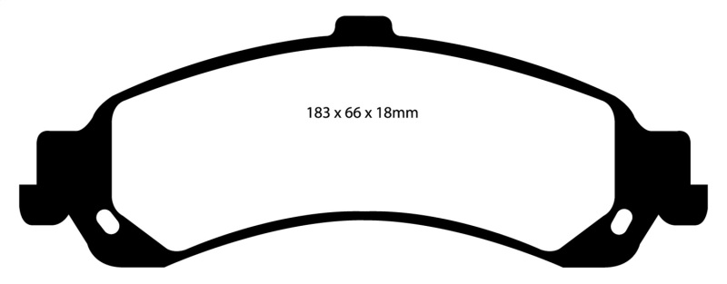 EBC S3 Brake Pad and Rotor Kit (1x ebcGD7214, 1x ebcDP61635) thumbnail 4