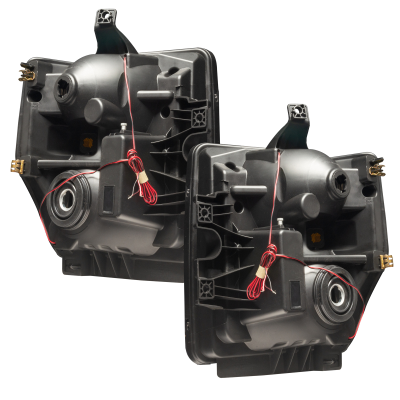 Oracle 08-10 Ford F250/350 Pre-Assembled Halo Headlights- Chrome Housing - w/o Controller thumbnail 9