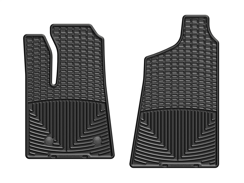 WT Rubber Mats - Front - Blk