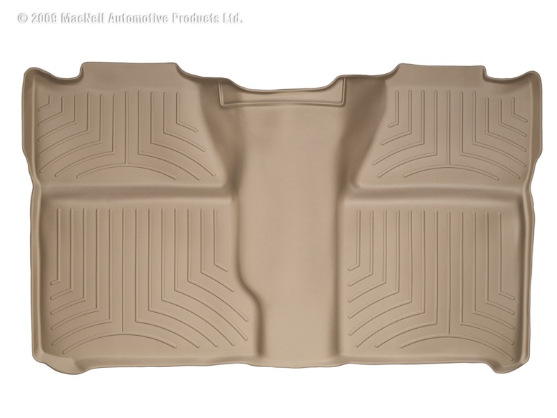 WeatherTech 07-13 Chevrolet Silverado Crew Cab Rear FloorLiner - Tan thumbnail 3