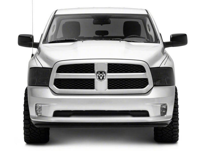 Raxiom 09-18 Dodge RAM 1500 Axial OEM Rep Headlights w/ Dual Bulb- Chrome Housing (Smoked Lens ) thumbnail 9