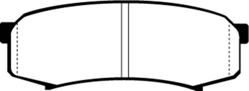 EBC 10+ Lexus GX460 4.6 Greenstuff Rear Brake Pads thumbnail 6