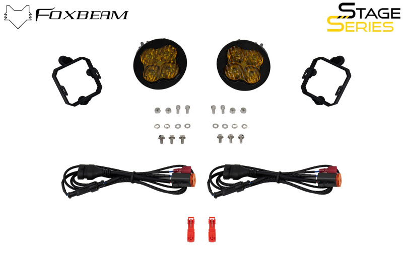 Diode Dynamics 05-07 Nissan Armada / 04-15 Titan SS3 Sport Type NO Fog Light Kit - Yellow SAE thumbnail 3