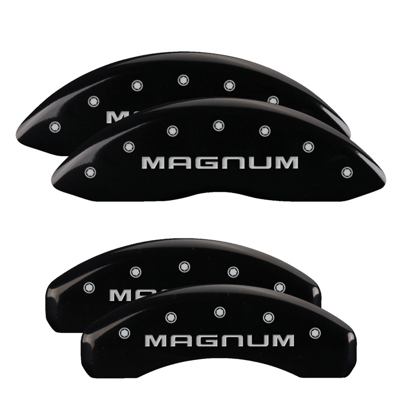 MGP 4 Caliper Covers Engraved Front & Rear SRT4 Red finish silver ch thumbnail 6