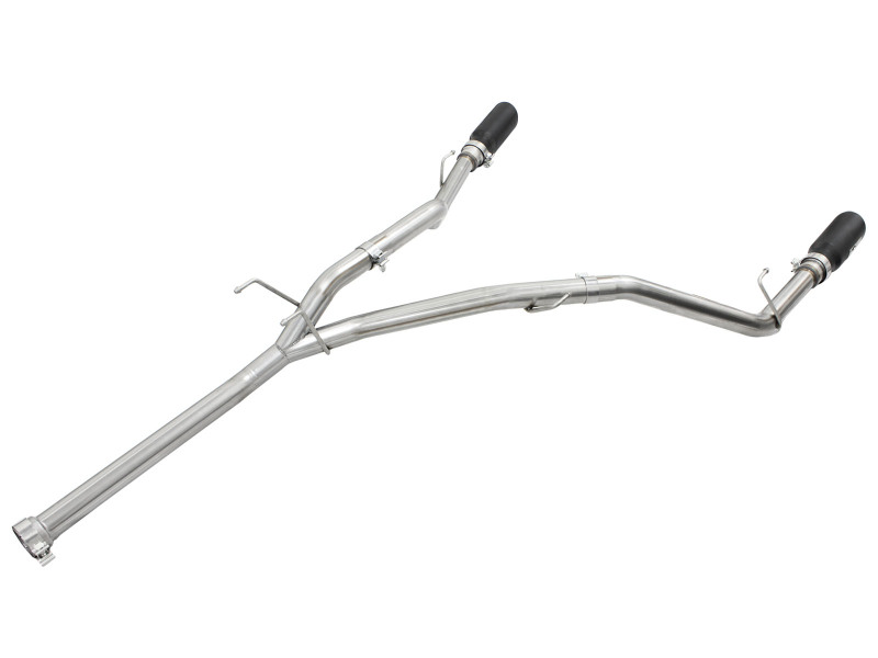 aFe MACH Force XP DPF-Back Exhaust 2.5in SS with Black Tips 2014 Dodge Ram 1500 V6 3.0L EcoDiesel thumbnail 9