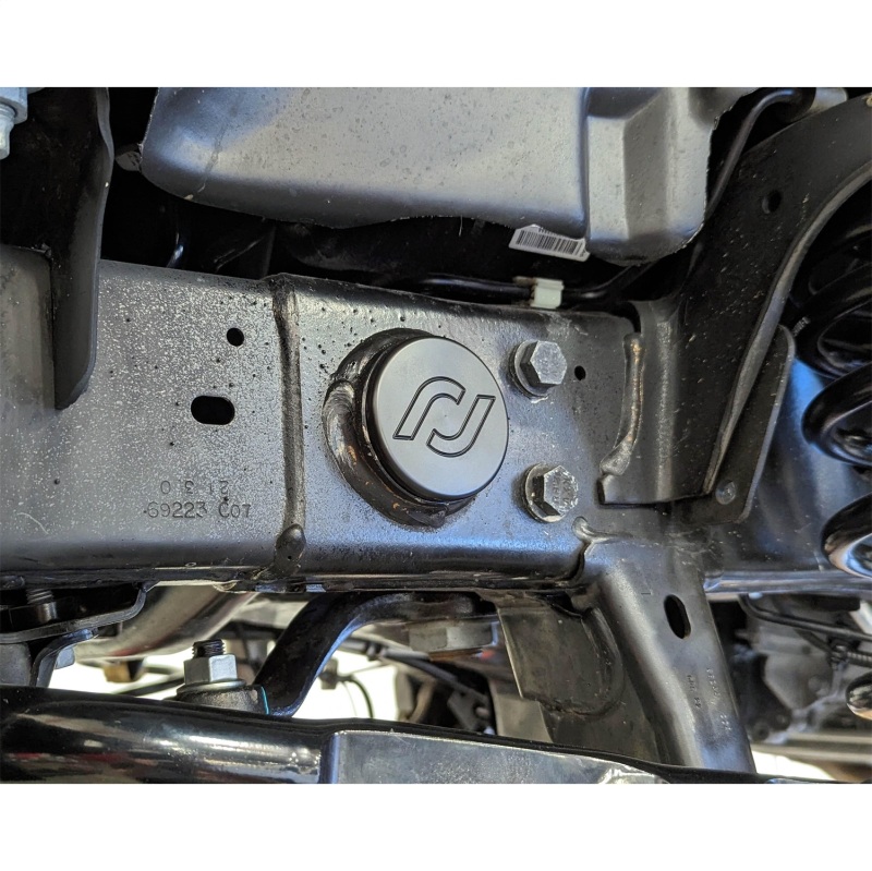 RockJock JK Frame Tube Plugs Frame Front CNC Machined Black Delrin thumbnail 3