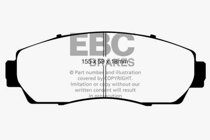 EBC S2 Brake Pad and Rotor Kit (1x ebcDP61743, 1x ebcUSR7857) thumbnail 3