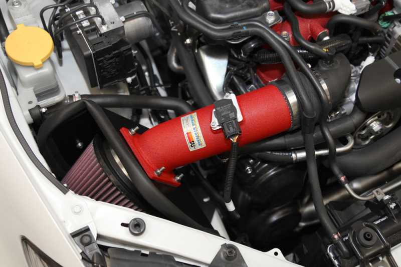 K&N 08-11 WRX/STi 2.5L H4 Red Typhoon Short Ram Intake thumbnail 5