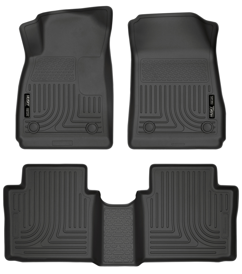Husky Liners 14 Chevrolet Impala Weatherbeater Black Front & 2nd Seat Floor Liners thumbnail 2