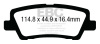 EBC Ultimax2 Brake Pad Sets