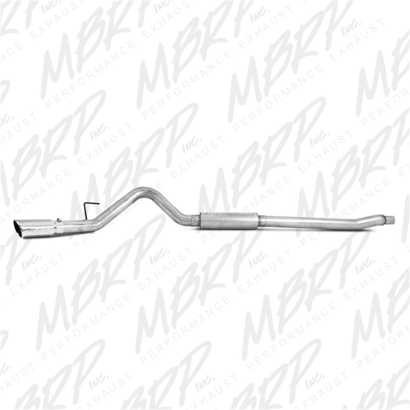 MBRP 11-13 Ford F-250/350/450 6.2L V8 Gas 4in Cat Back Single Side Alum Exhaust System thumbnail 7