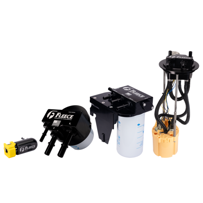 Fleece Performance 17-24 Ford F-250 6.7L Short Bed Complete Fuel System Upgrade Kit w/Lift Pump thumbnail 2