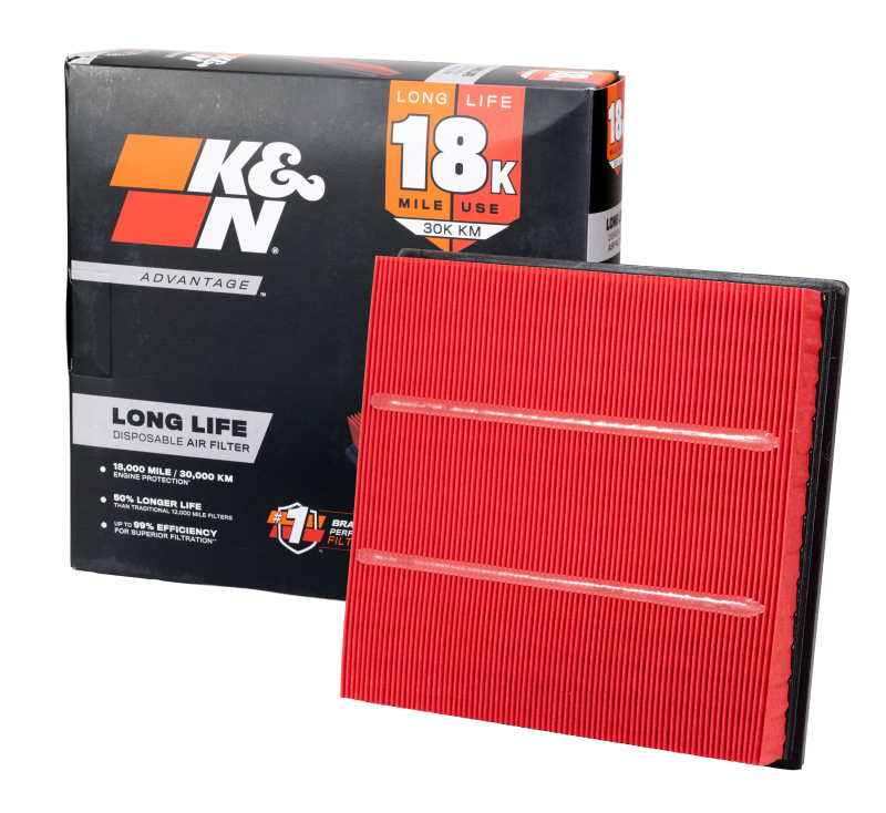 K&N Universal Clamp-On Air Filter 4in Flg 7-1/2in B 4-1/2in T 9-1/2in H Gen 3 thumbnail 3