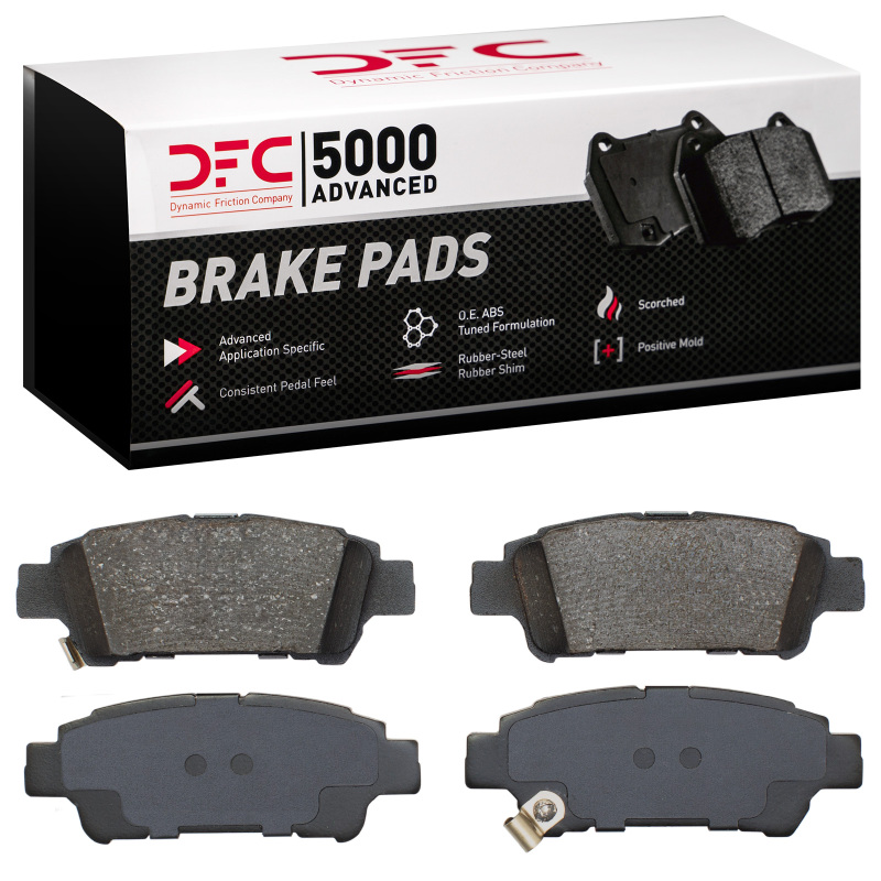 DFC 04-10 Toyota Sienna Rear 5000 Advanced Ceramic Brake Pads