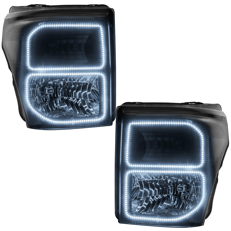 Oracle 11-16 Ford F250/350 LED HL - Black - ColorSHIFT