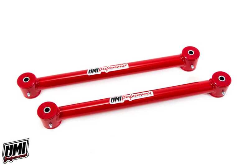 UMI Performance 82-02 GM F-Body Tubular Non-Adjustable Lower Control Arms - Red thumbnail 3