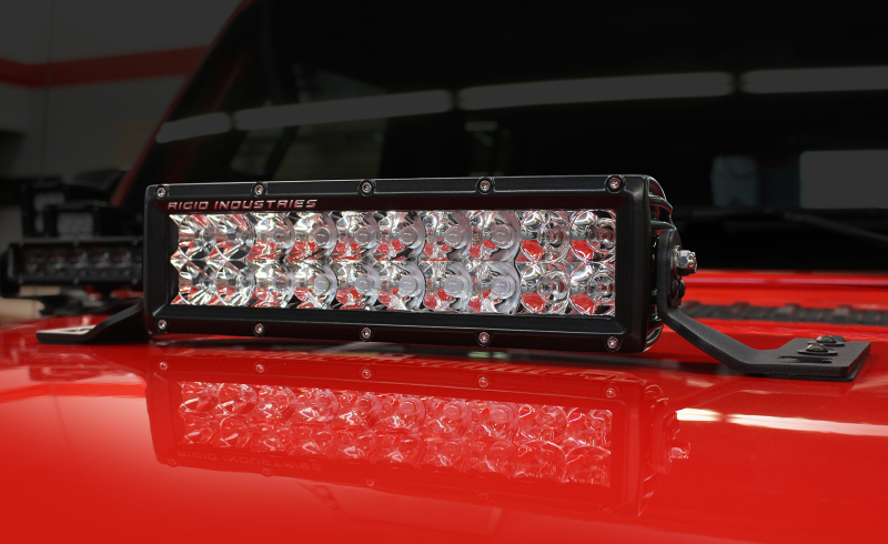 Go Rhino 18-20 Jeep Wrangler JL/JLU/Gladiator JT Light Mount - 10in Double Row