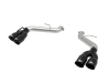 aFe POWER MACH Force-Xp 3in Axle-Back Exhaust 16-20 Chevrolet Camaro SS V8 6.2L w/o Mufflers - Black thumbnail 8