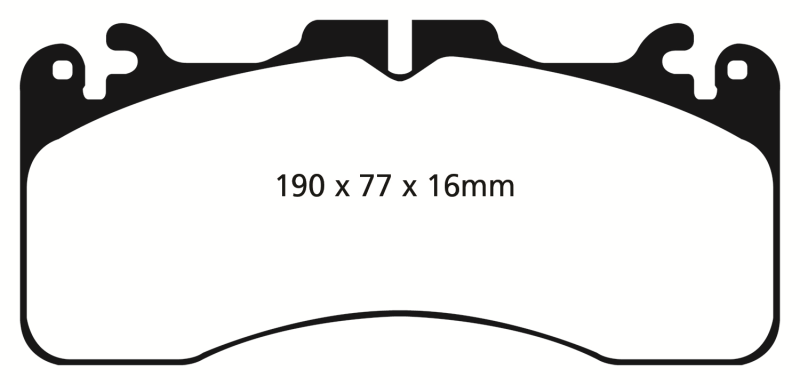EBC S12 Brake Pad and Rotor Kit (1x ebcRK7580X, 1x ebcDP31867C) thumbnail 7