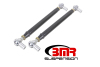 BMR 79-98 Fox Mustang Chrome Moly Lower Control Arms w/ Double Adj. Rod Ends - Black Hammertone thumbnail 3