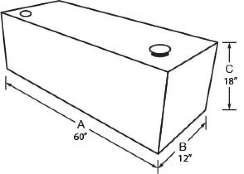 TRA Vertical Liquid Storage Tank - Alum
