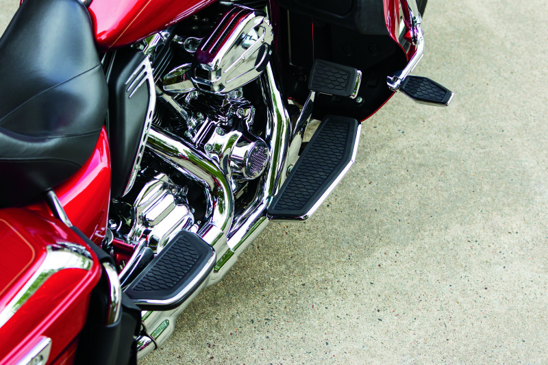 Kuryakyn Hex Pegs 5904 Foot Pegs, Hex, Aluminum/Rubber, Chrome, Harley-Davidson®, Pair thumbnail 6