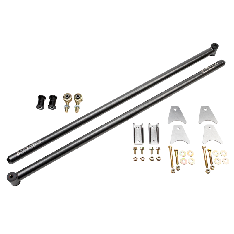 Wehrli 99-10 Ford / 94-22 RAM Univ ELCB/CCLB 68 in.Traction Bar Kit - Gloss Black thumbnail 6